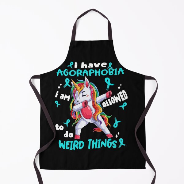 Item preview, Agoraphobia Awareness Funny I have Agoraphobia i'm allowed to do Weird Things! designed and sold by JanetShop809.