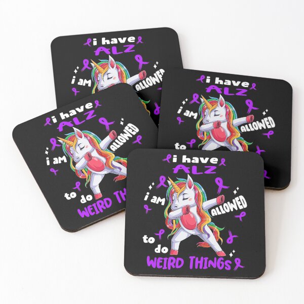 Item preview, ALZ Awareness Funny I have ALZ i'm allowed to do Weird Things! designed and sold by JanetShop809.
