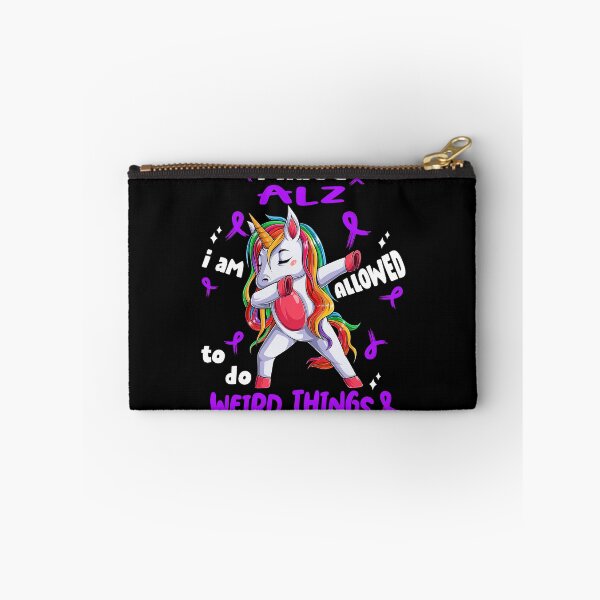 Item preview, ALZ Awareness Funny I have ALZ i'm allowed to do Weird Things! designed and sold by JanetShop809.