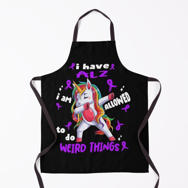 Item preview, ALZ Awareness Funny I have ALZ i'm allowed to do Weird Things! designed and sold by JanetShop809.