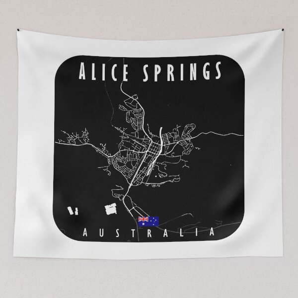 Item preview, Alice Springs Map Australia designed and sold by hatimelhag.