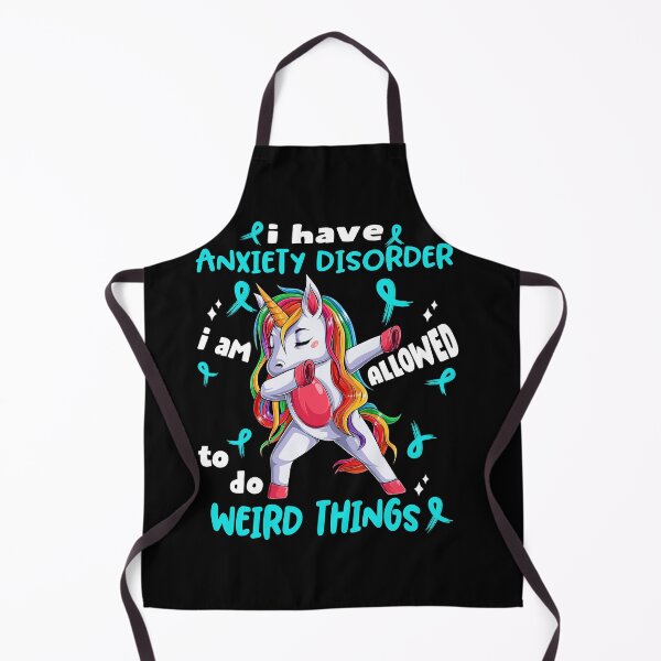 Item preview, Anxiety Disorder Awareness Funny I have Anxiety Disorder i'm allowed to do Weird Things! designed and sold by JanetShop809.