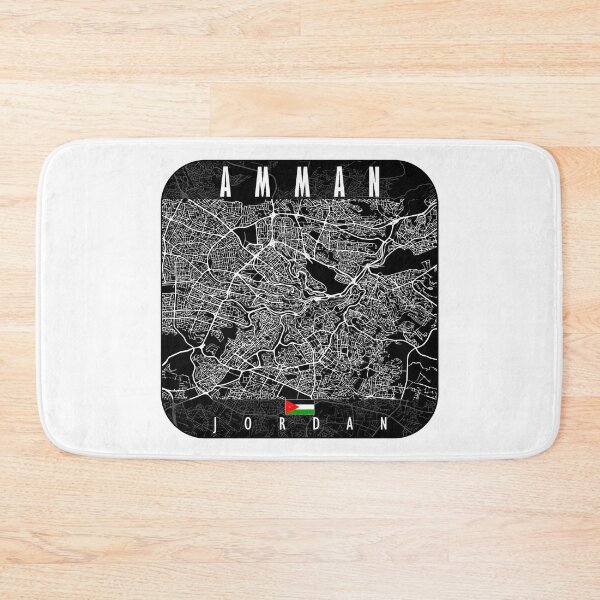 Item preview, Amman Map Jordan designed and sold by hatimelhag.