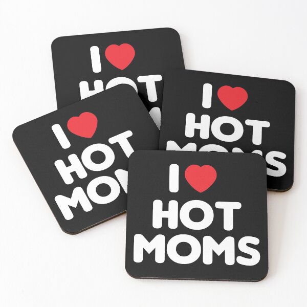 Item preview, I Love Hot Moms l funny l Gift For Moms lover l Best Friend Gifts designed and sold by kpluslk.