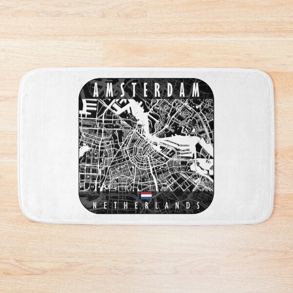 Item preview, Amsterdam Map Netherlands designed and sold by hatimelhag.