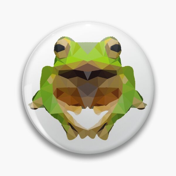 Item preview, Origami Geometric Frog designed and sold by Winter--Flowers.