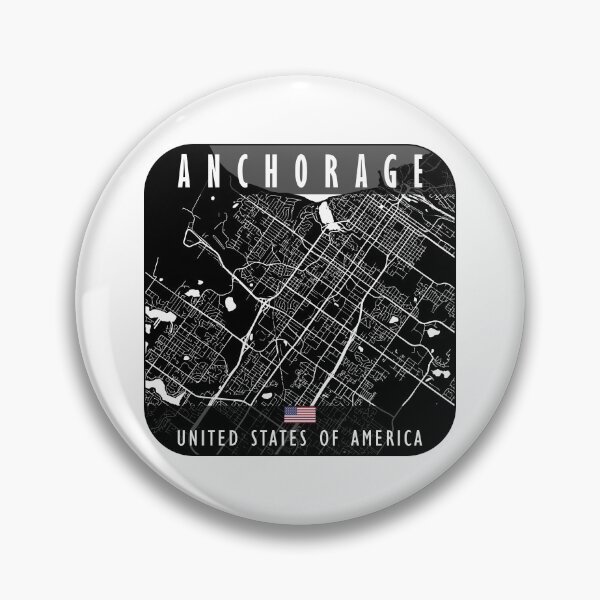Item preview, Anchorage Map USA designed and sold by hatimelhag.