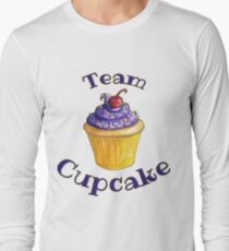 Camiseta de manga larga Cupcake del equipo