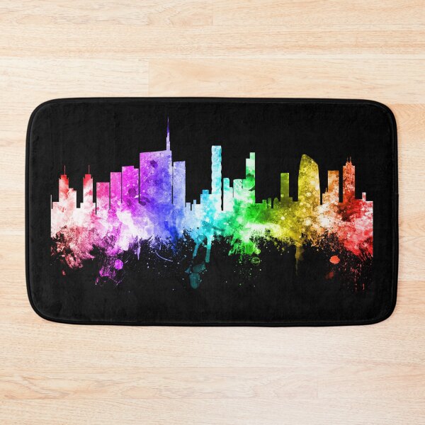 Item preview, Milan Italy Skyline designed and sold by ArtPrints.