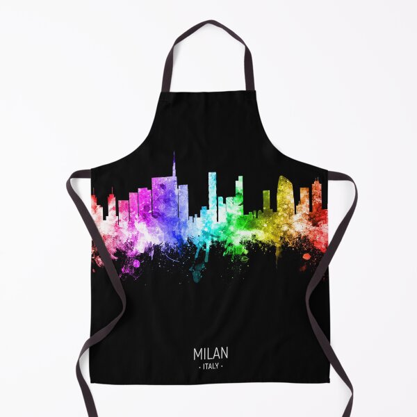 Aperçu de l'œuvre Milan Italy Skyline créée et vendue par ArtPrints.