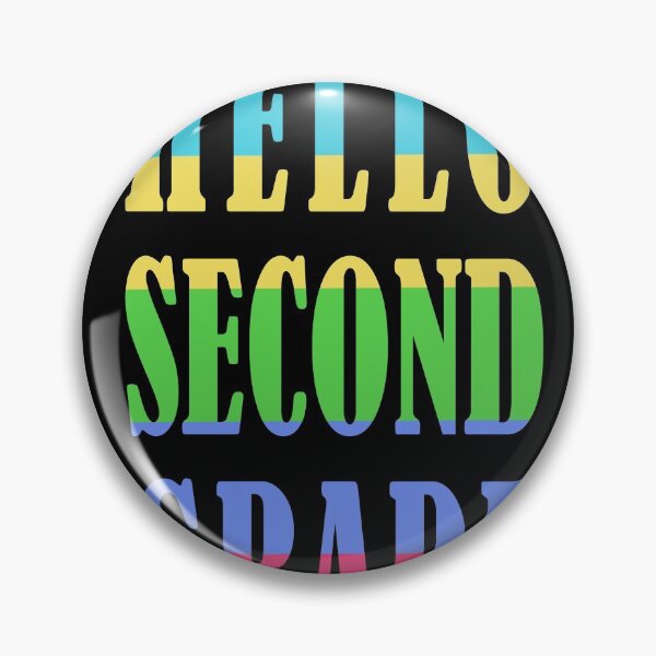 Item preview, Hello Second Grade designed and sold by Hema Thilakaratne.