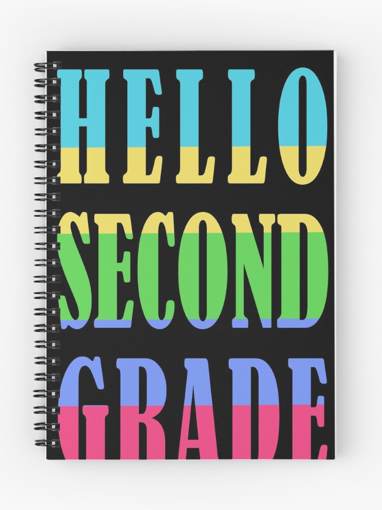Thumbnail 1 of 3, Journal, Hello Second Grade designed and sold by hemachani.