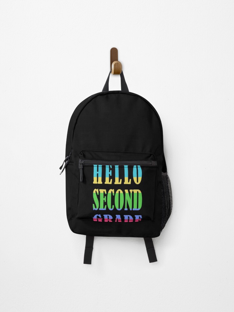 Thumbnail 1 of 3, Backpack, Hello Second Grade designed and sold by hemachani.