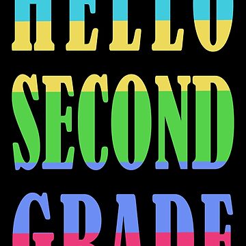 Artwork thumbnail, Hello Second Grade by Hema Thilakaratne