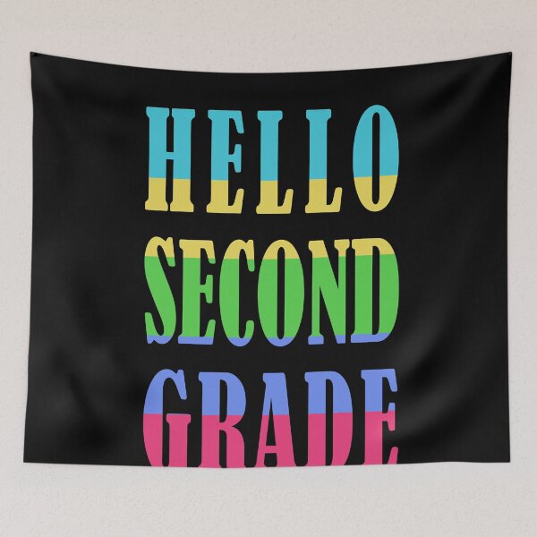 Item preview, Hello Second Grade designed and sold by Hema Thilakaratne.
