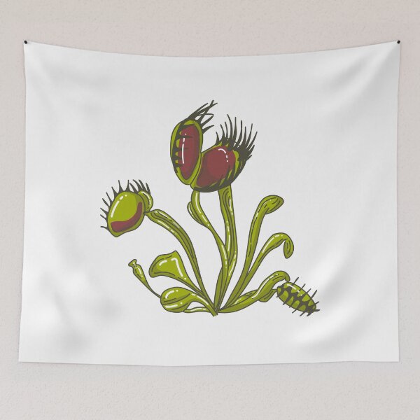 Item preview, Venus Flytrap Carnivorous Plants Carnivores Botanical T-Shirt designed and sold by Schertel.