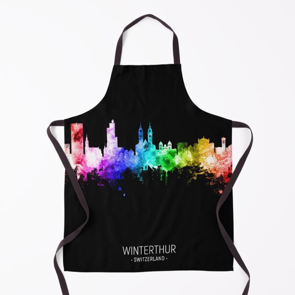Item preview, Winterthur Switzerland Skyline designed and sold by ArtPrints.