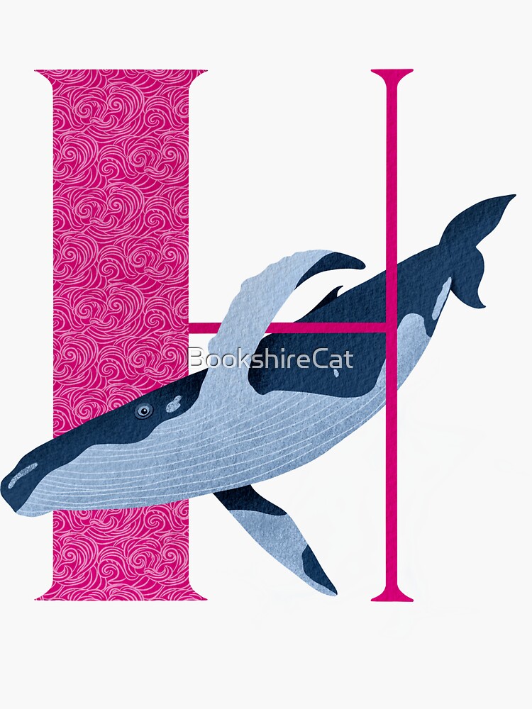 H is for humpback whale  by BookshireCat