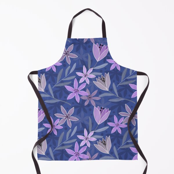 Item preview, Purple Flower Seamless Pattern designed and sold by Arne Smet.