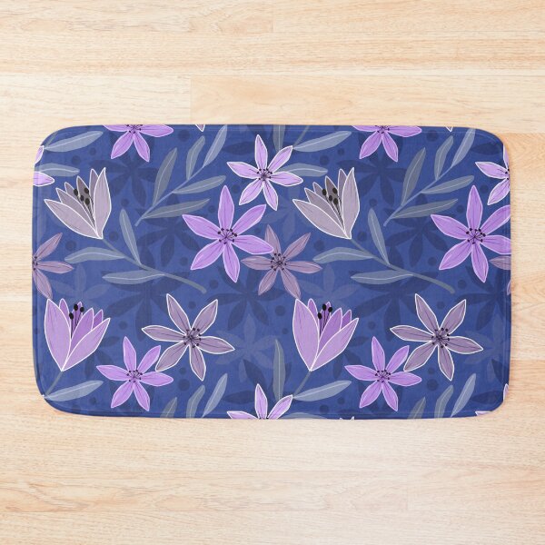 Item preview, Purple Flower Seamless Pattern designed and sold by Arne Smet.