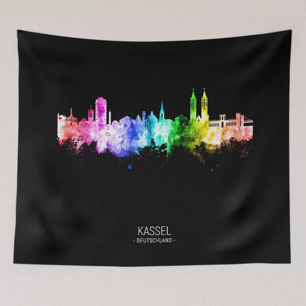 Item preview, Kassel Germany Skyline designed and sold by ArtPrints.