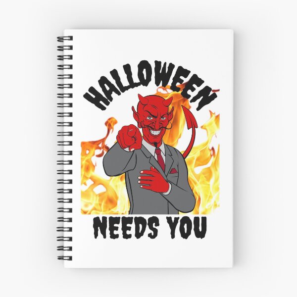 Item preview, HALLOWEEN, NEEDS YOU, HALLOWEEN MEME, DEMON, OLD NICK, designed and sold by R B Chrystal.