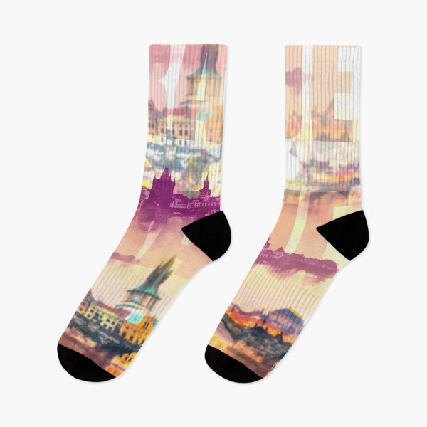 Item preview, The ancient European city of Prague, the ancient Charles Bridge. designed and sold by GlazArt.