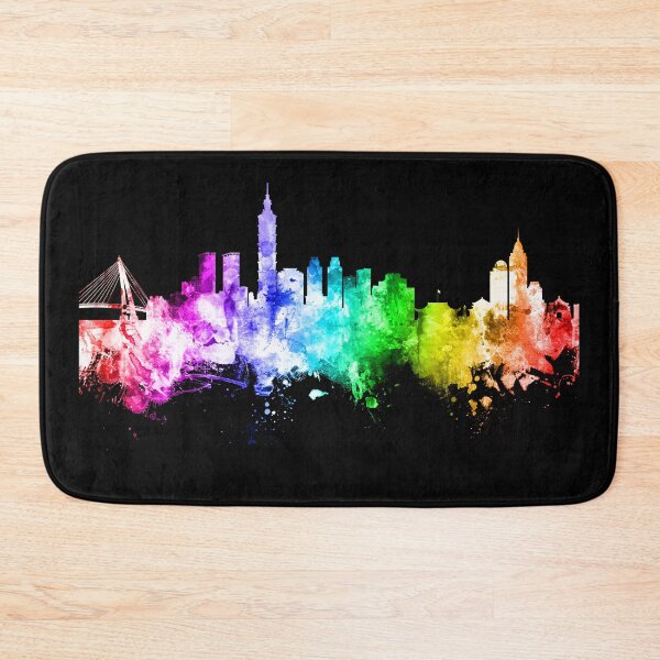 Item preview, Taipei Taiwan Skyline designed and sold by ArtPrints.