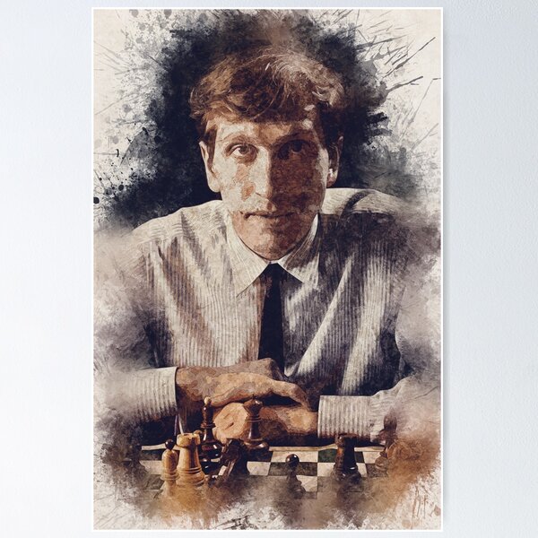 Bobby fischer smooking Poster by LoveGalBlackTan