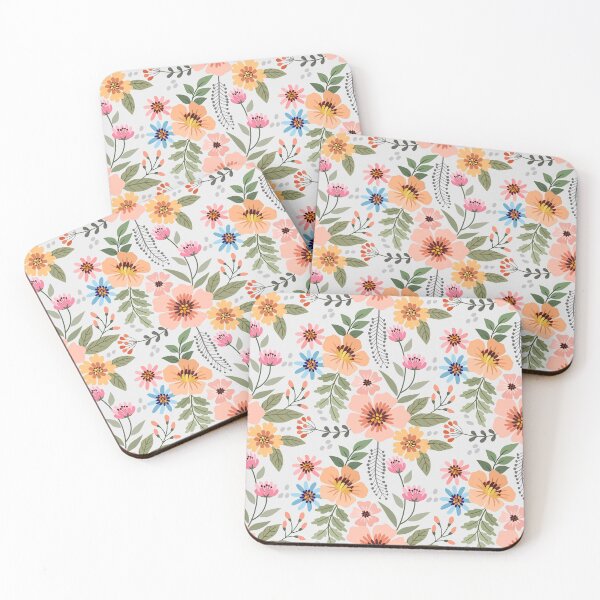 Item preview, Patrón sin costuras con diseño de flores lindas designed and sold by Arne Smet.
