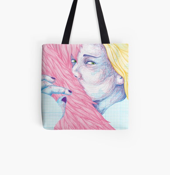 Hanna All Over Print Tote Bag