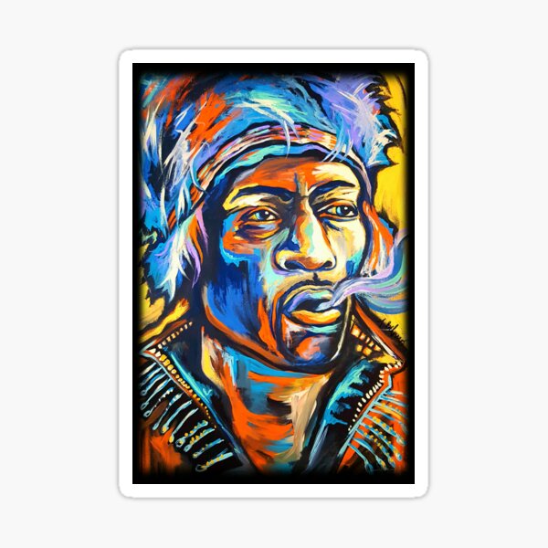Guitar God Sticker