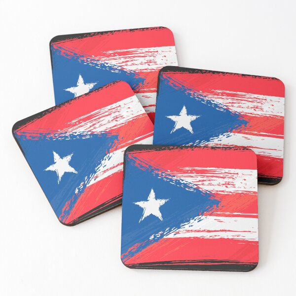 Item preview, Grunge Puerto Rican flag designed and sold by Strale25kv.
