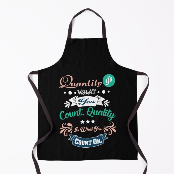 Item preview, Quantity is what you count quality is what you count on - inspirational designed and sold by Silver Medal.