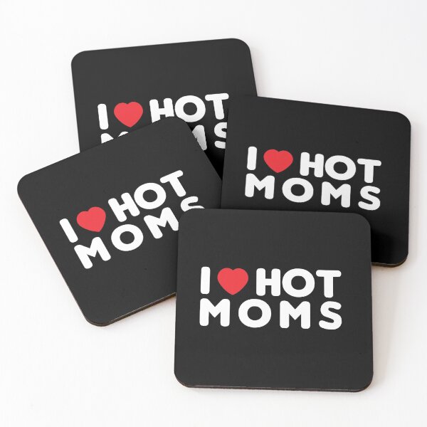 Item preview, I Love Hot Moms l funny l Gift For Moms lover l Best Friend Gifts designed and sold by kpluslk.