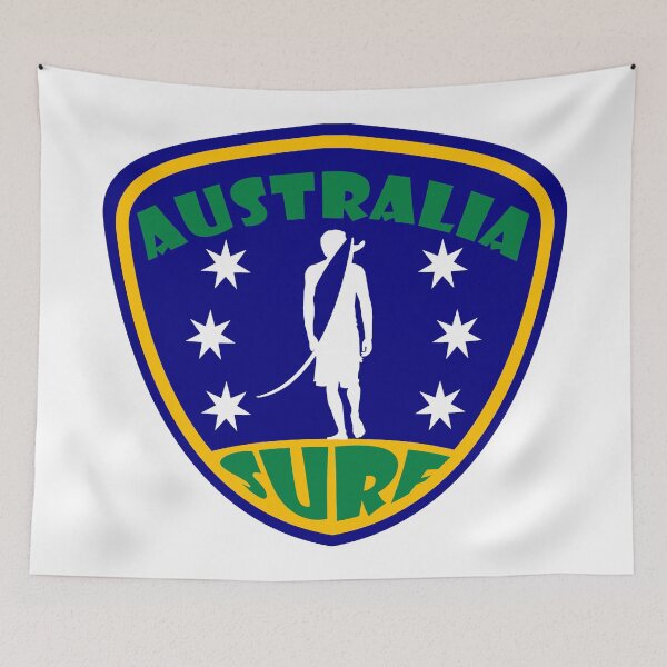 Item preview, Australia Surf Sticker designed and sold by TonySpencer.