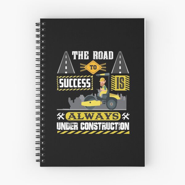 Item preview, The road to success is always under construction - Funny designed and sold by Silver Medal.