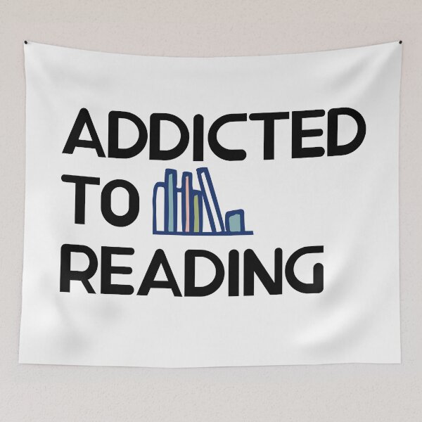 Item preview, Addicted to Reading - Simple Bookshelves designed and sold by dkdk-kdk.