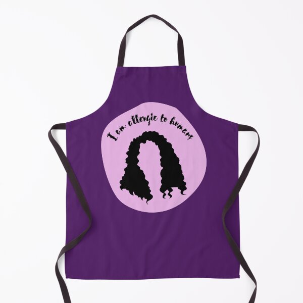 Item preview, My curly hair is allergic to humans - pink and purple colors designed and sold by SalxSal.