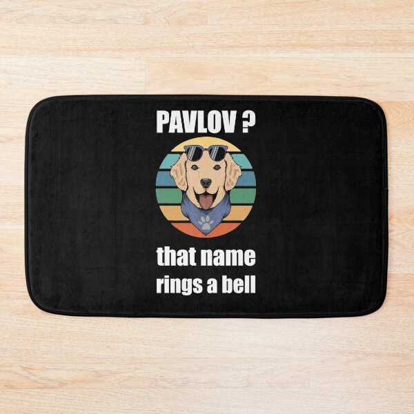 Item preview, Pavlov that name rings a bell dog's lovers gift designed and sold by alfa-rouk.