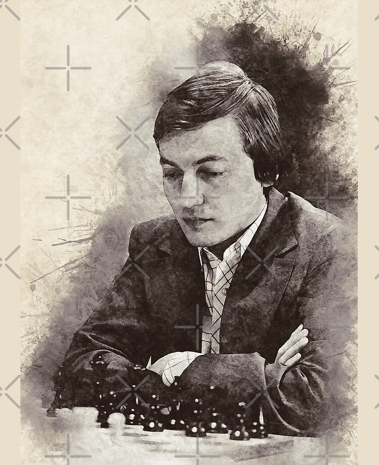 Anatoly Karpov with his wife - Vintage Photograph