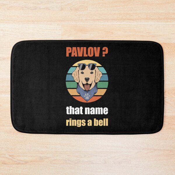 Item preview, Pavlov that name rings a bell dog's lovers gift designed and sold by alfa-rouk.