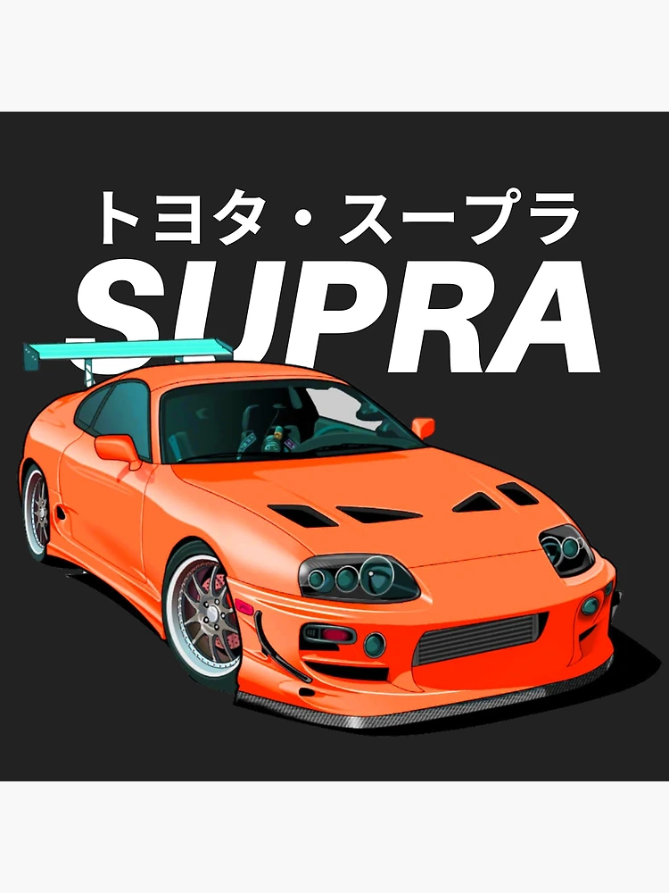 Toyota Supra mk4 Postcard for Sale by RACING FACTORY