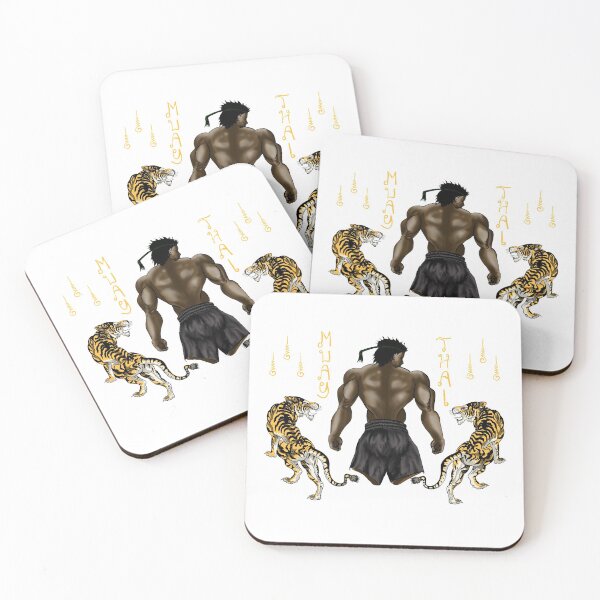 Item preview, Muay Thai Warrior, Two Tigers designed and sold by CowPalaceStudio.