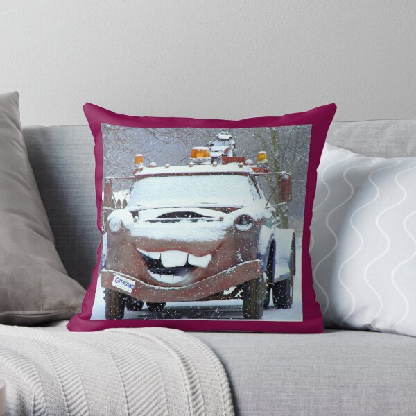 Disney Cars Mater Brown 3D Plush 7 in. x 11 in. Decorative Toddler Throw  Pillow with Embroidery 3348721P - The Home Depot