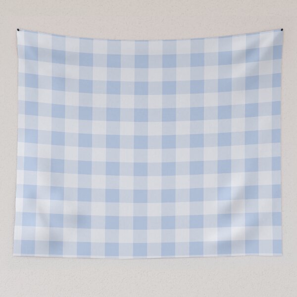 Item preview, Pastel Blue Gingham Pattern designed and sold by goal-getter.