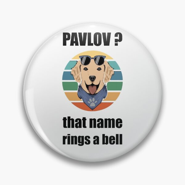 Item preview, Pavlov that name rings a bell dog's lovers gift designed and sold by alfa-rouk.