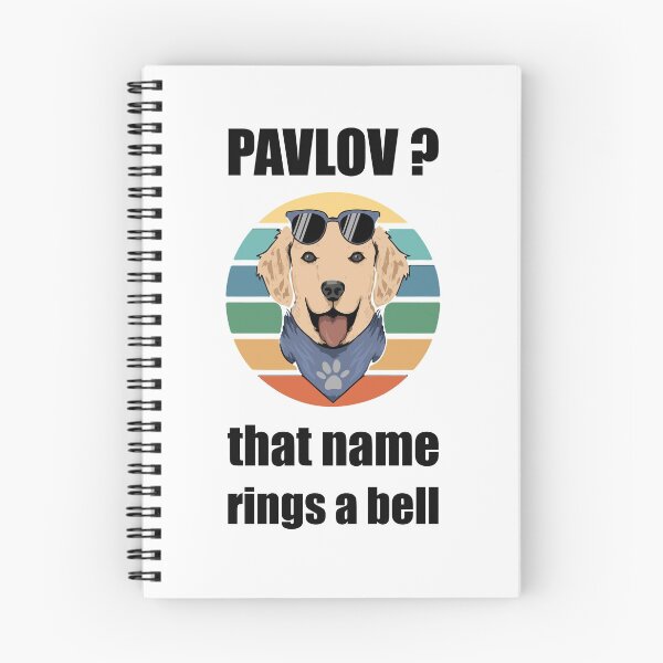 Item preview, Pavlov that name rings a bell dog's lovers gift designed and sold by alfa-rouk.