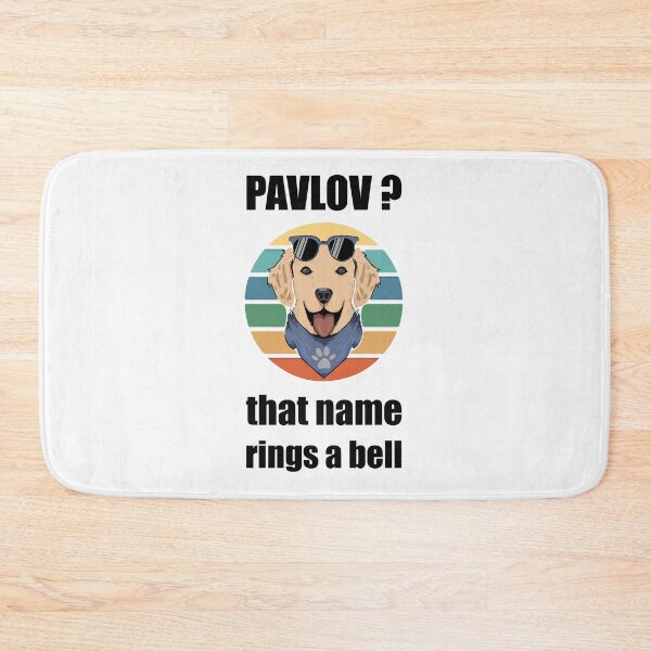 Item preview, Pavlov that name rings a bell dog's lovers gift designed and sold by alfa-rouk.