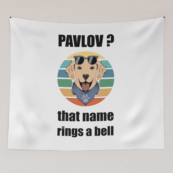 Item preview, Pavlov that name rings a bell dog's lovers gift designed and sold by alfa-rouk.